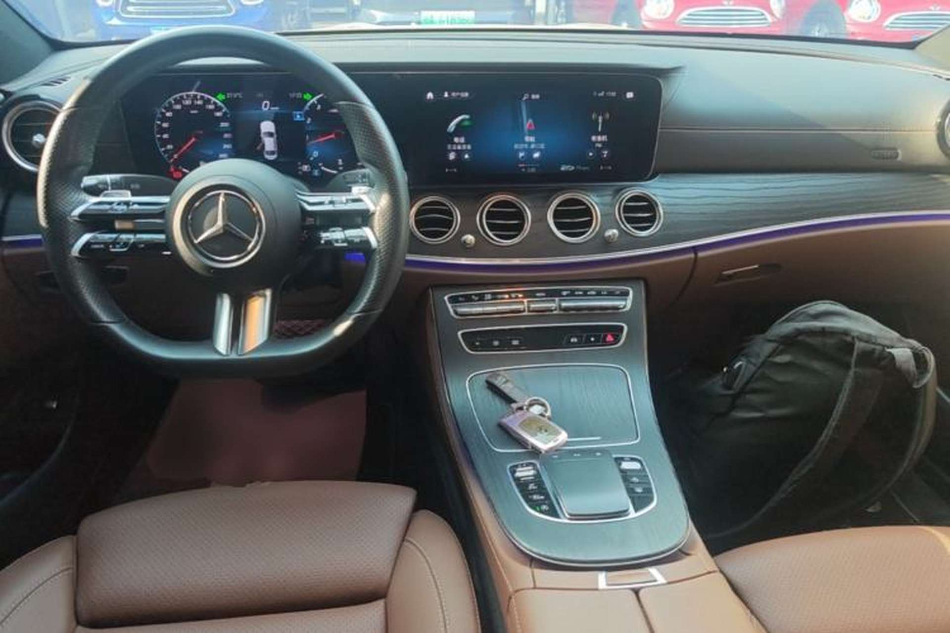 Used Mercedes-Benz E-Class 2022 Second Facelift E 300 L Sport Luxury Edition Center Console
