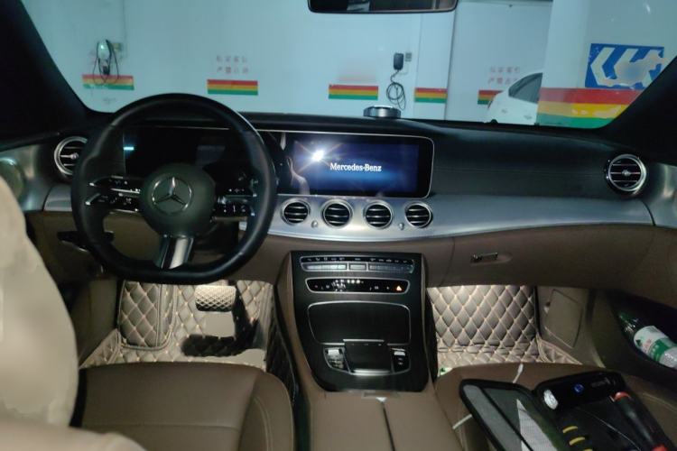 Used Mercedes-Benz E-Class 2022 Second Facelift E 300 L Sporty and Stylish Edition Center Console