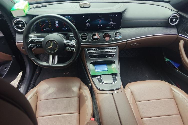 Used Mercedes-Benz E-Class 2022 E 300 L Sporty and Stylish Model Center Console