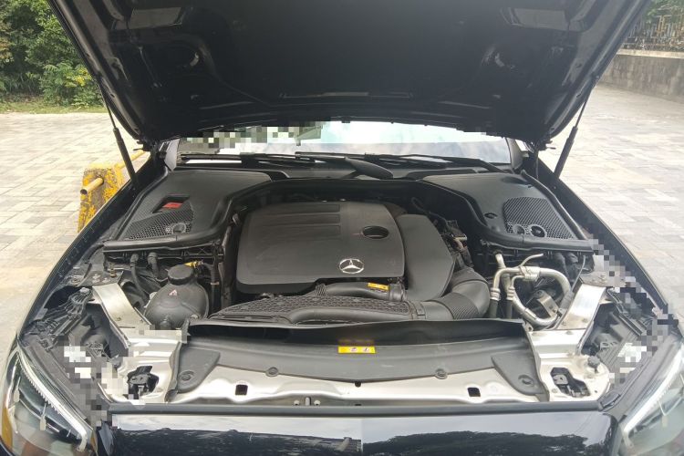 Used Mercedes-Benz E-Class 2022 E 300 L Luxury Model Engine Bay