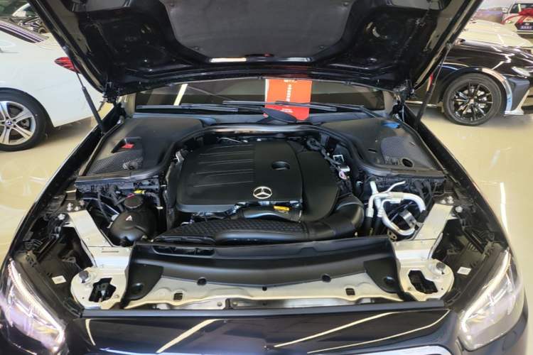 Used Mercedes-Benz E-Class 2022 Second Facelift E 260 L Engine Bay