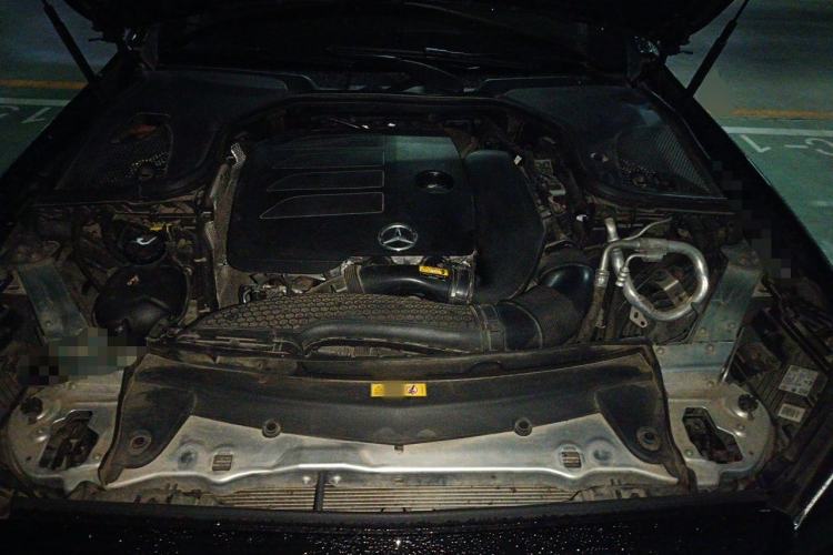 Used Mercedes-Benz E-Class 2022 Revised E 300 L Sporty and Stylish Edition Engine Bay