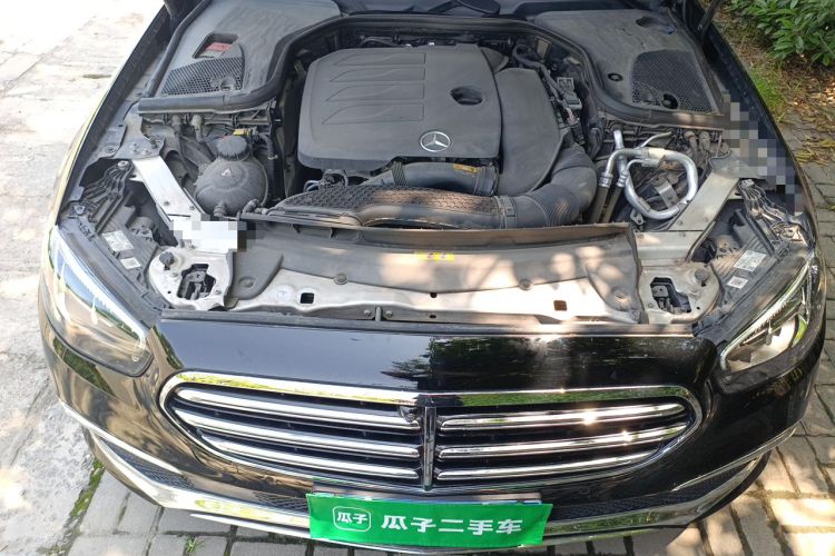 Used Mercedes-Benz E-Class 2022 Second Facelift E 300 L Sport Luxury Edition Engine Bay