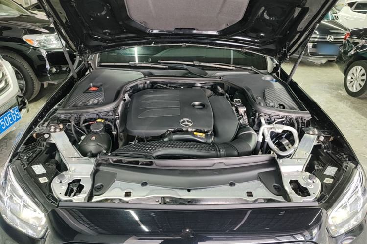 Used Mercedes-Benz E-Class 2022 Second Facelift E 300 L Sporty and Stylish Edition Engine Bay