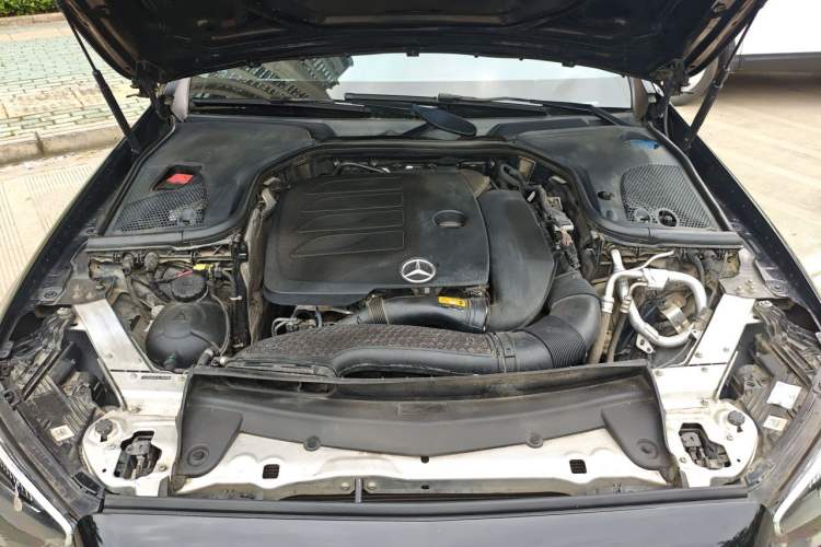 Used Mercedes-Benz E-Class 2022 Updated E 300 L Stylish Edition Engine Bay