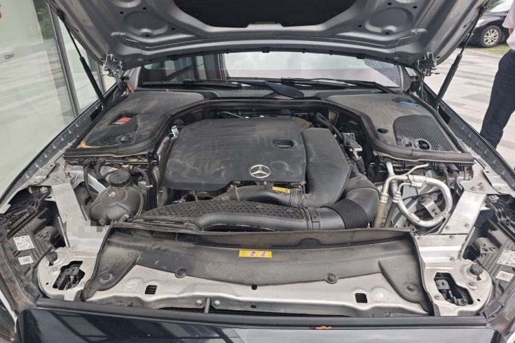 Used Mercedes-Benz E-Class 2022 Revised E 300 L Sporty and Stylish Edition Engine Bay
