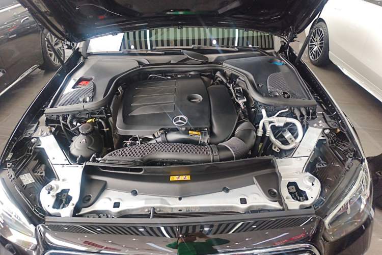 Used Mercedes-Benz E-Class 2022 Second Facelift E 300 L Luxury Edition Engine Bay