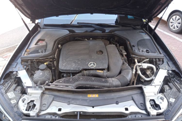 Used Mercedes-Benz E-Class 2022 Revised E 300 L Sporty and Stylish Edition Engine Bay
