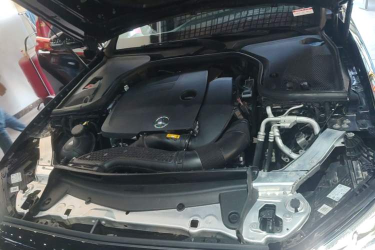 Used Mercedes-Benz E-Class 2022 Second Facelift E 300 L Luxury Edition Engine Bay