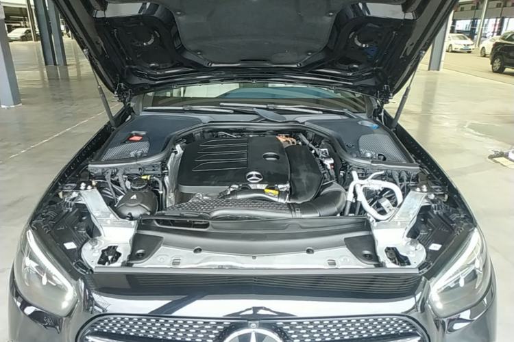 Used Mercedes-Benz E-Class 2022 E 300 L Sporty and Stylish Model Engine Bay