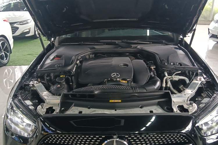 Used Mercedes-Benz E-Class 2022 Second Facelift E 300 L Sport Luxury Edition Engine Bay