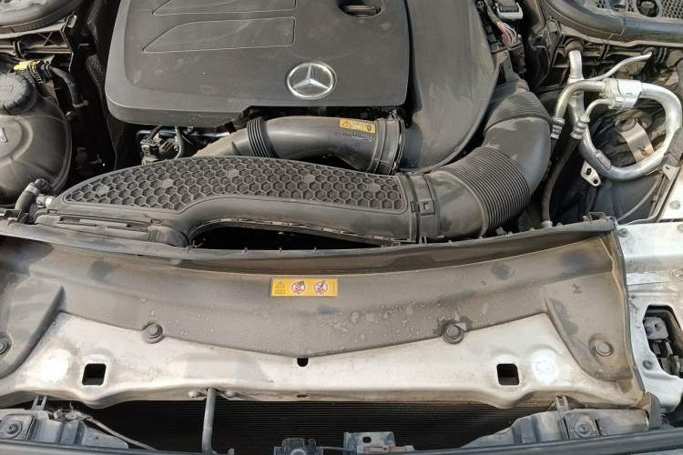 Used Mercedes-Benz E-Class 2022 Revised E 300 L Sporty and Stylish Edition Engine Bay