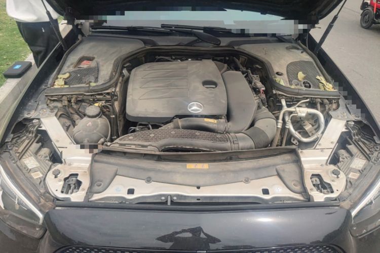 Used Mercedes-Benz E-Class 2022 Second Facelift E 300 L Sporty and Stylish Edition Engine Bay