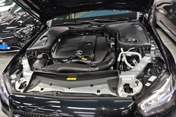 Used Mercedes-Benz E-Class 2022 E 300 L Sporty and Stylish Model Engine Bay