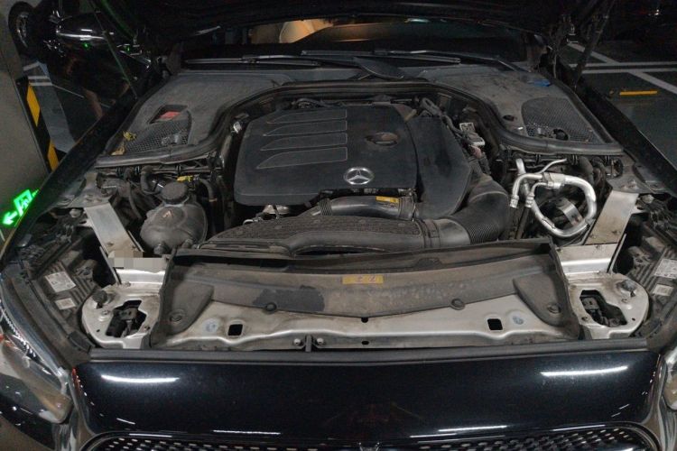Used Mercedes-Benz E-Class 2022 E 300 L Sporty and Stylish Model Engine Bay