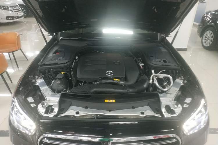 Used Mercedes-Benz E-Class 2022 Updated E 300 L Stylish Edition Engine Bay