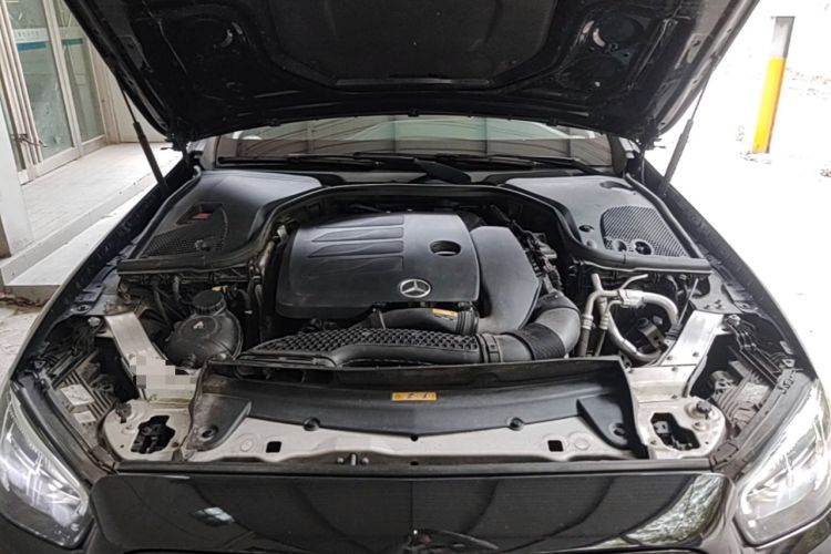 Used Mercedes-Benz E-Class 2022 Revised E 300 L Sporty and Stylish Edition Engine Bay