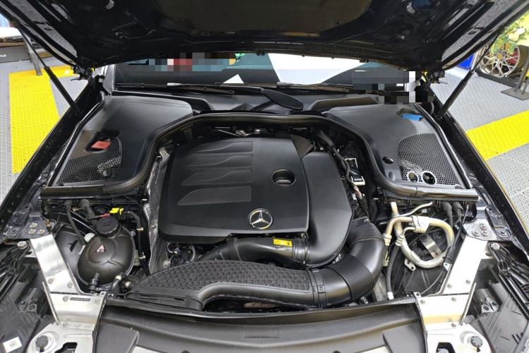 Used Mercedes-Benz E-Class 2022 Revised E 300 L Sporty and Stylish Edition Engine Bay