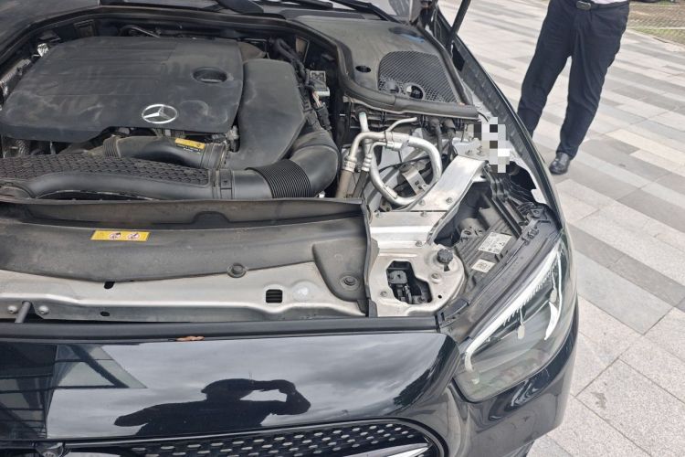 Used Mercedes-Benz E-Class 2022 Revised E 300 L Sporty and Stylish Edition Engine Bay Left