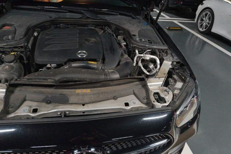 Used Mercedes-Benz E-Class 2022 E 300 L Sporty and Stylish Model Engine Bay Left