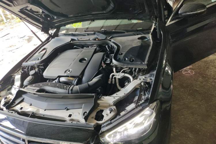 Used Mercedes-Benz E-Class 2022 Updated E 300 L Stylish Edition Engine Bay Left