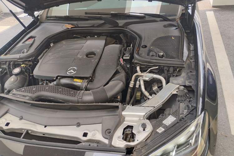 Used Mercedes-Benz E-Class 2022 Revised E 300 L Sporty and Stylish Edition Engine Bay Left