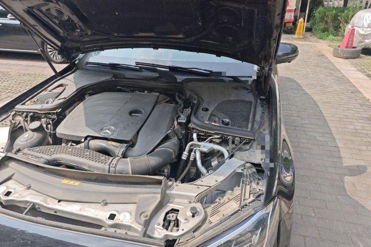 Used Mercedes-Benz E-Class 2022 Revised E 300 L Sporty and Stylish Edition Engine Bay Left