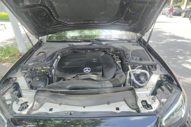 Used Mercedes-Benz E-Class 2022 Updated E 300 L Stylish Edition Engine Bay