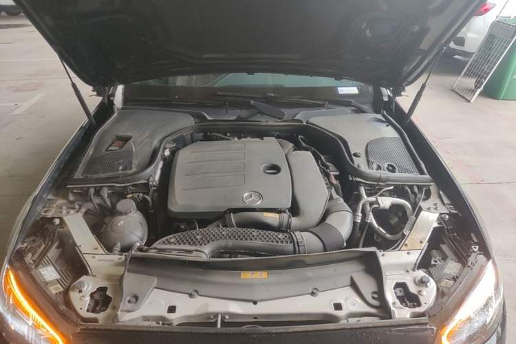 Used Mercedes-Benz E-Class 2022 Second Facelift E 300 L Sport Luxury Edition Engine Bay