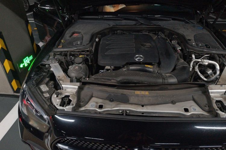 Used Mercedes-Benz E-Class 2022 E 300 L Sporty and Stylish Model Engine Bay Right