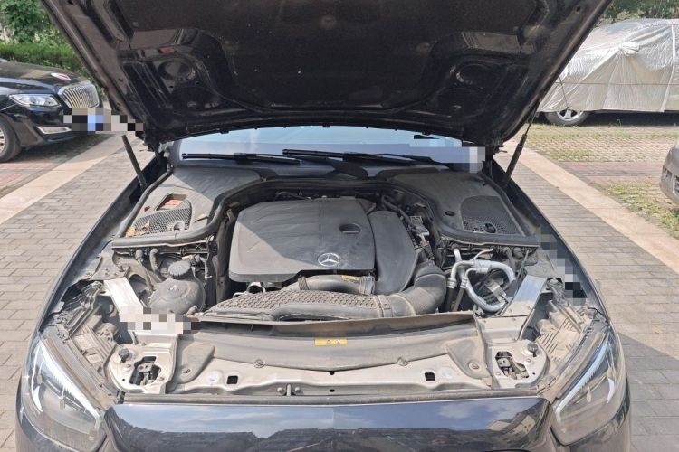 Used Mercedes-Benz E-Class 2022 Revised E 300 L Sporty and Stylish Edition Engine Bay