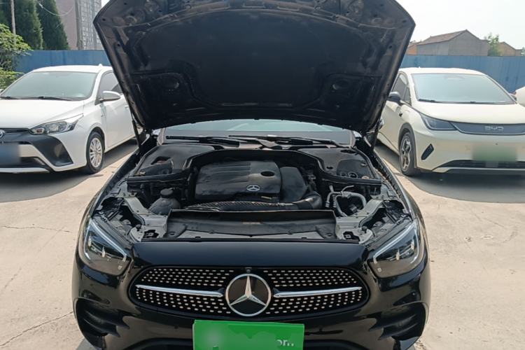 Used Mercedes-Benz E-Class 2022 Revised E 300 L Sporty and Stylish Edition Engine Bay