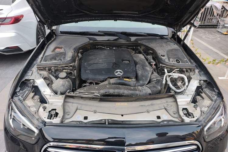 Used Mercedes-Benz E-Class 2022 Updated E 300 L Stylish Edition Engine Bay
