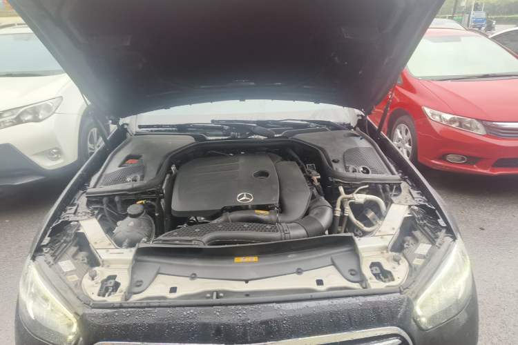Used Mercedes-Benz E-Class 2022 Updated E 300 L Stylish Edition Engine Bay