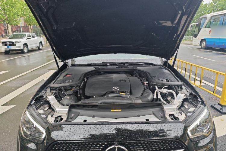 Used Mercedes-Benz E-Class 2022 Second Facelift E 300 L Sport Prestige Edition Engine Bay