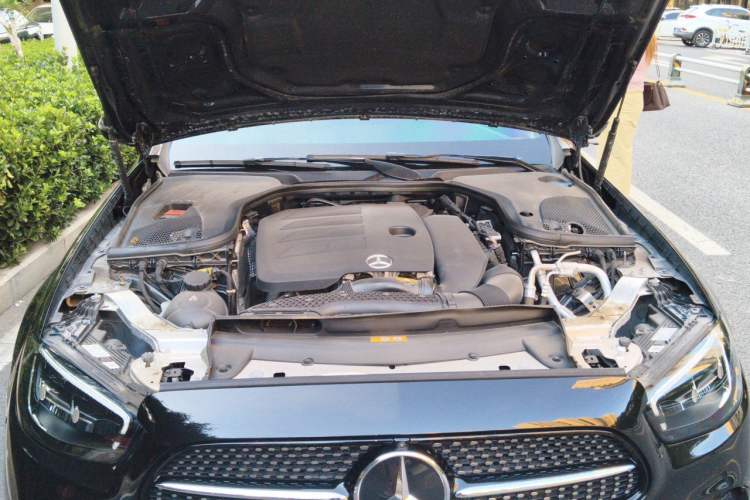 Used Mercedes-Benz E-Class 2022 Second Facelift E 300 L Sport Luxury Edition Engine Bay