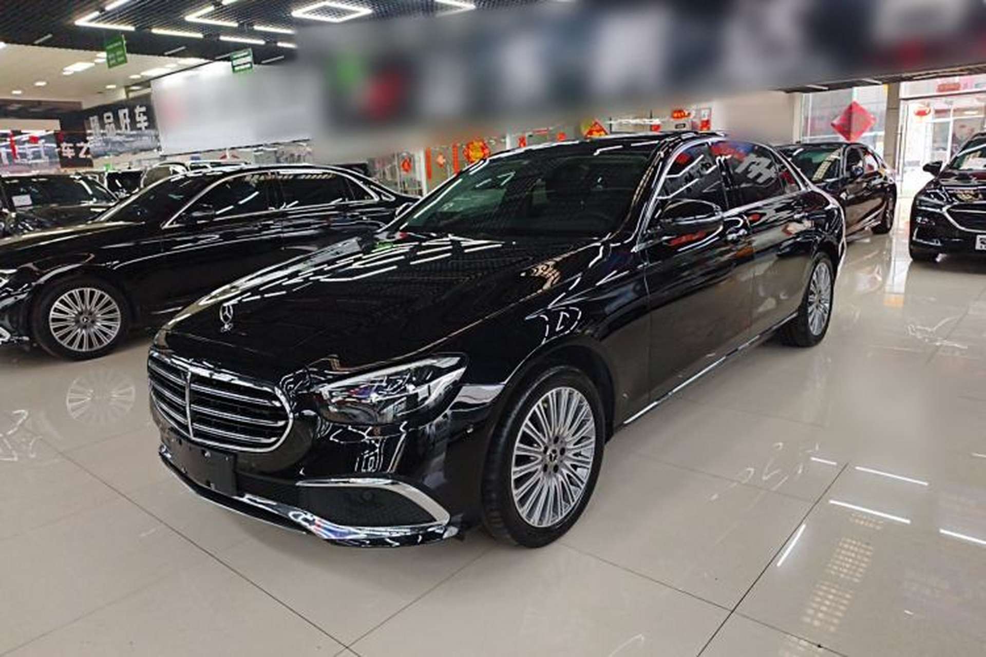 Used Mercedes-Benz E-Class 2022 Updated E 300 L Stylish Edition Front Left 45 Deg
