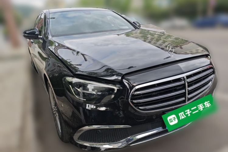 Used Mercedes-Benz E-Class 2022 E 300 L Stylish Model Front Right 45 Deg
