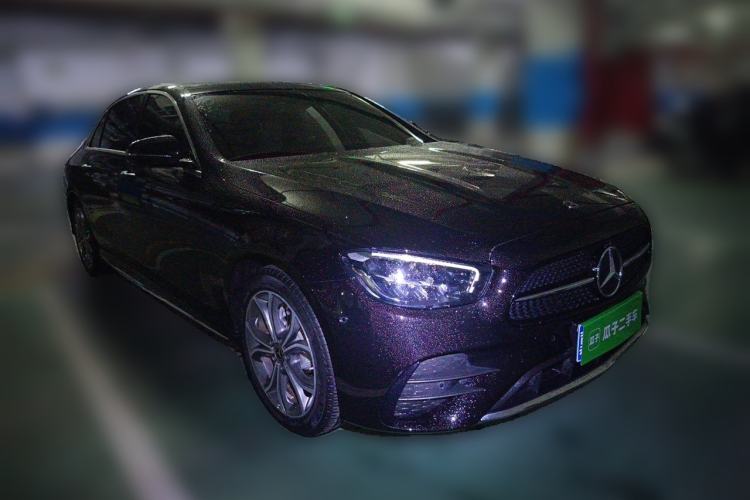 Used Mercedes-Benz E-Class 2022 Revised E 300 L Sporty and Stylish Edition Front Right 45 Deg