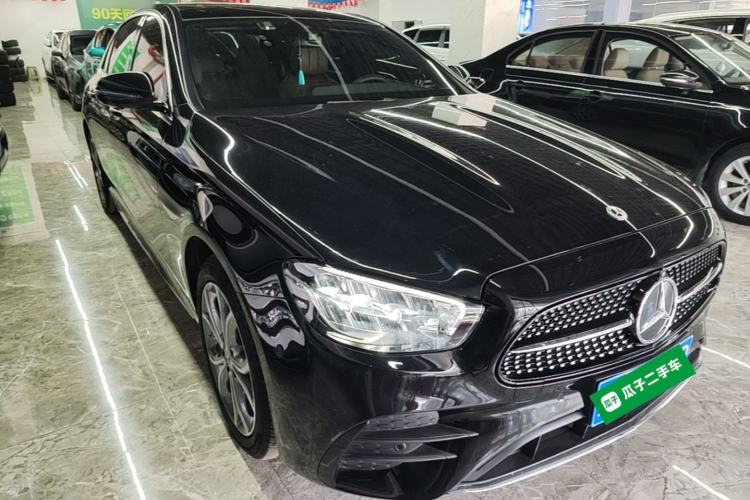 Used Mercedes-Benz E-Class 2022 Second Facelift E 300 L Sporty and Stylish Edition Front Right 45 Deg