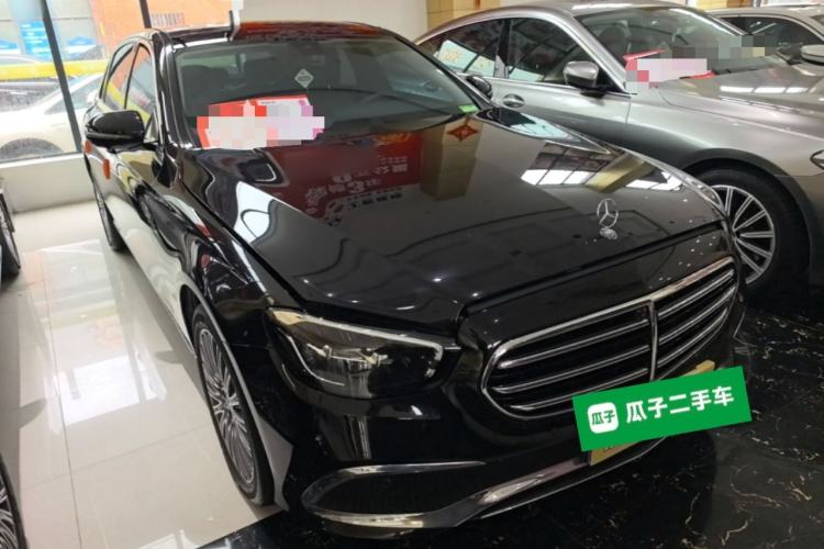 Used Mercedes-Benz E-Class 2022 E 300 L Stylish Model Front Right 45 Deg