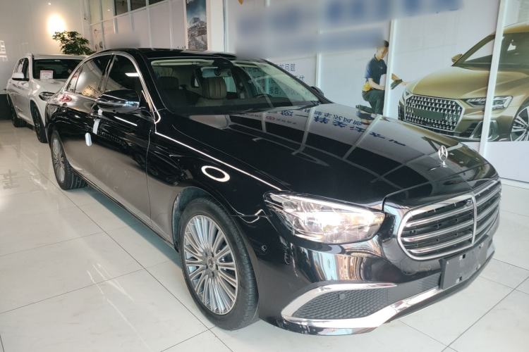 Used Mercedes-Benz E-Class 2022 E 300 L Stylish Model Front Right 45 Deg