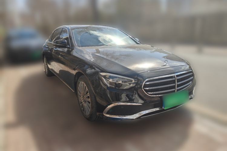 Used Mercedes-Benz E-Class 2022 E 300 L Stylish Model Front Right 45 Deg