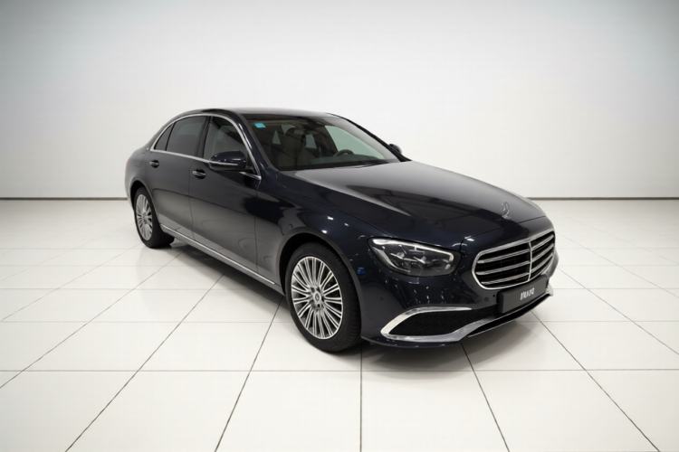 Used Mercedes-Benz E-Class 2022 E 300 L Stylish Model Front Right 45 Deg