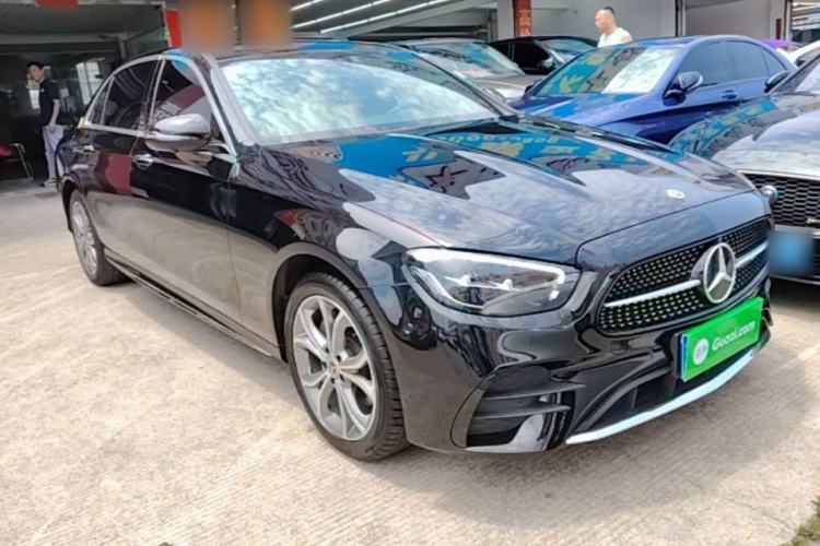 Used Mercedes-Benz E-Class 2022 Revised E 300 L Sporty and Stylish Edition Front Right 45 Deg
