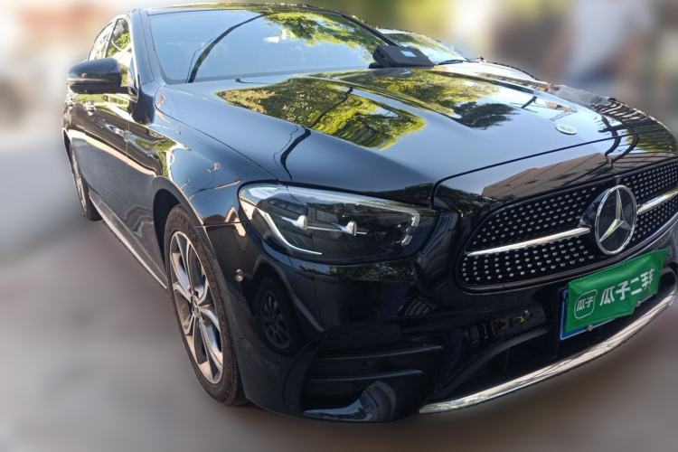 Used Mercedes-Benz E-Class 2022 Revised E 300 L Sporty and Stylish Edition Front Right 45 Deg