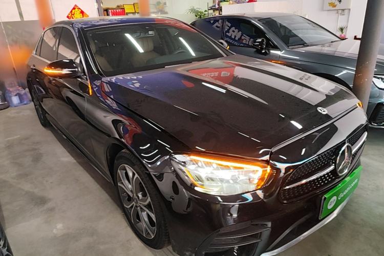 Used Mercedes-Benz E-Class 2022 Revised E 300 L Sporty and Stylish Edition Front Right 45 Deg