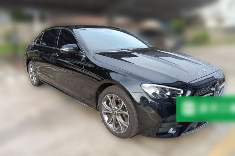 Used Mercedes-Benz E-Class 2022 Revised E 300 L Sporty and Stylish Edition Front Right 45 Deg