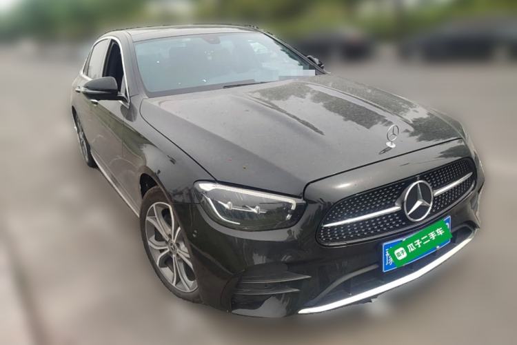 Used Mercedes-Benz E-Class 2022 Second Facelift E 300 L Sporty and Stylish Edition Front Right 45 Deg