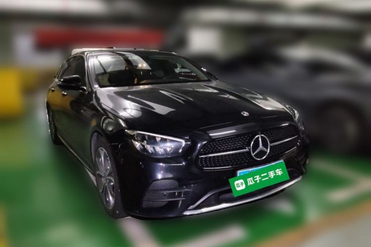 Used Mercedes-Benz E-Class 2022 Revised E 300 L Sporty and Stylish Edition Front Right 45 Deg